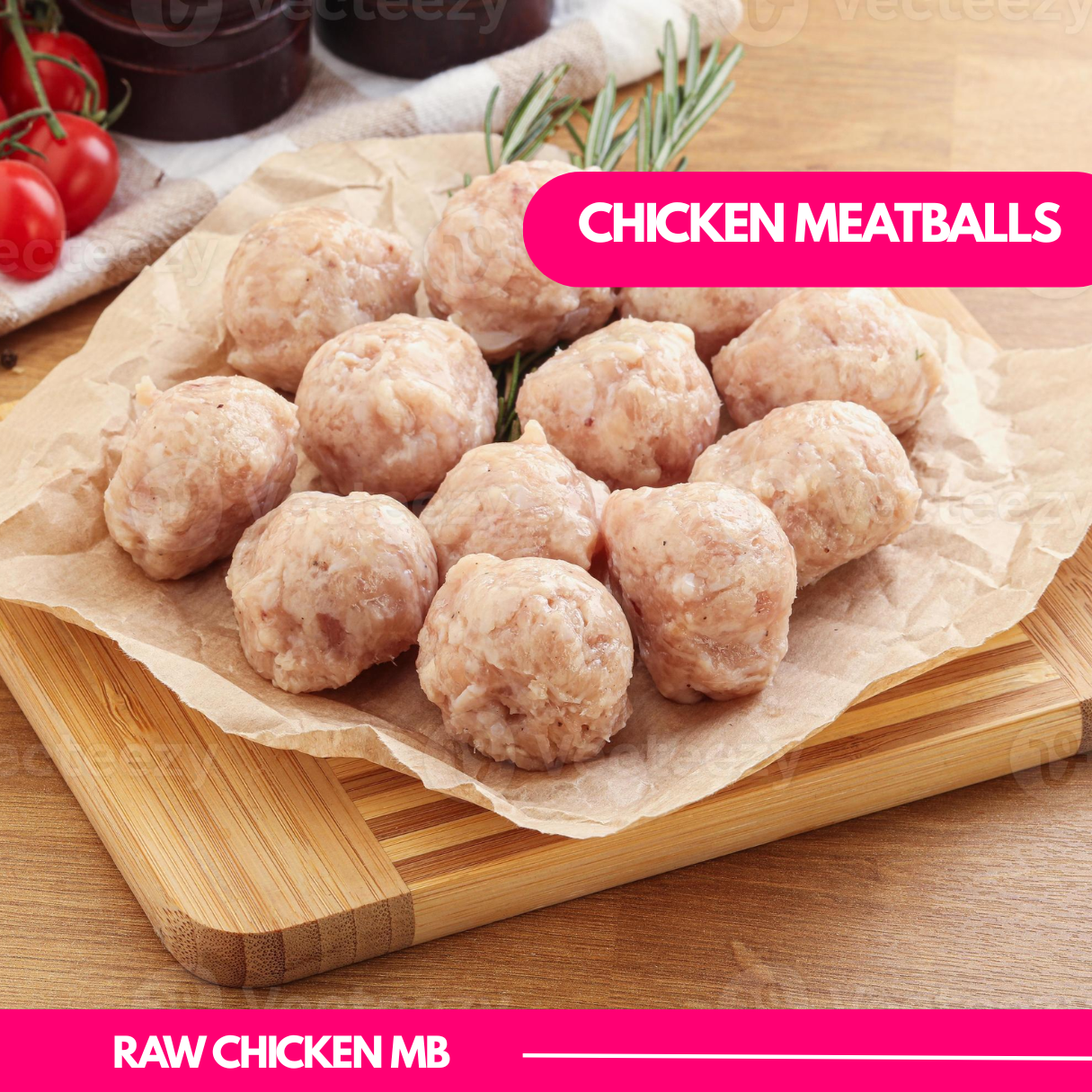 Chicken Kids Meatballs 1KG