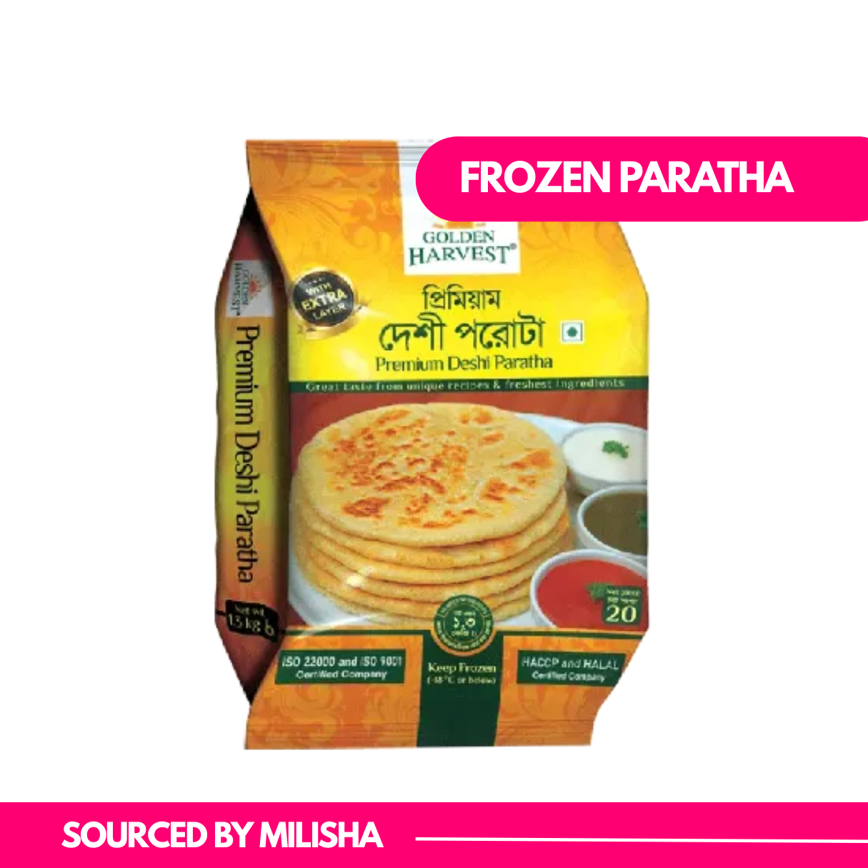Golden Harvest Frozen Paratha 1300gm