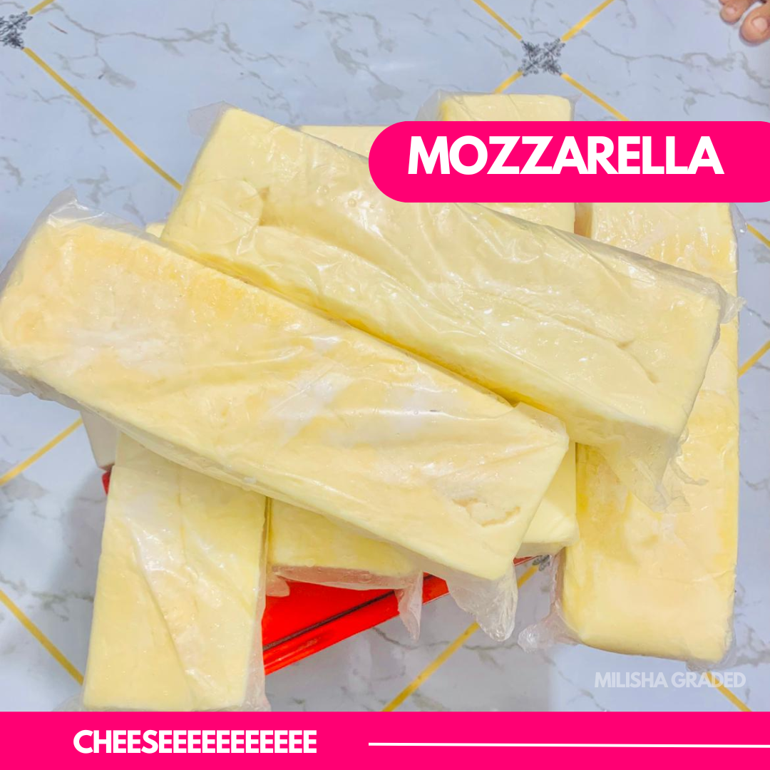 Mozzarella Cheese 1 KG Bar